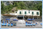 Vista del Hotel dal mare